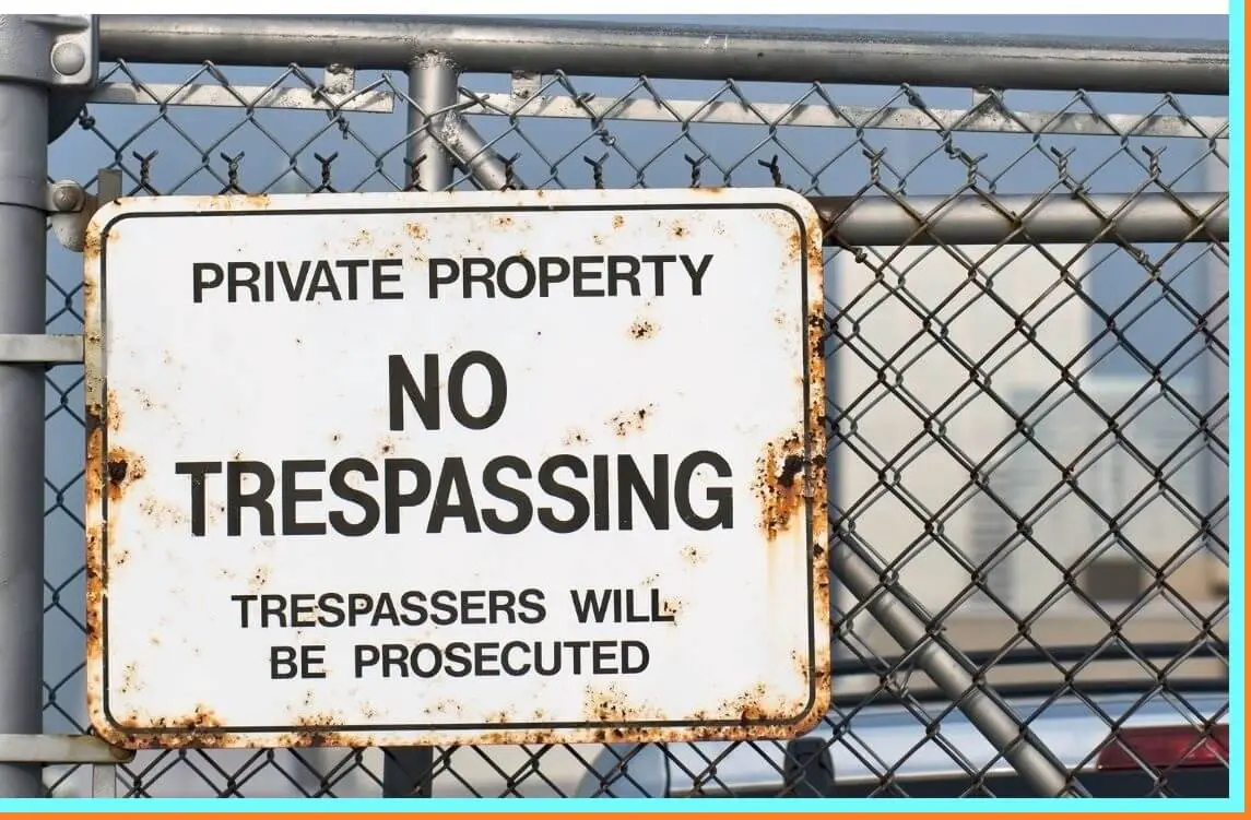 How to Charge Someone With Trespassing