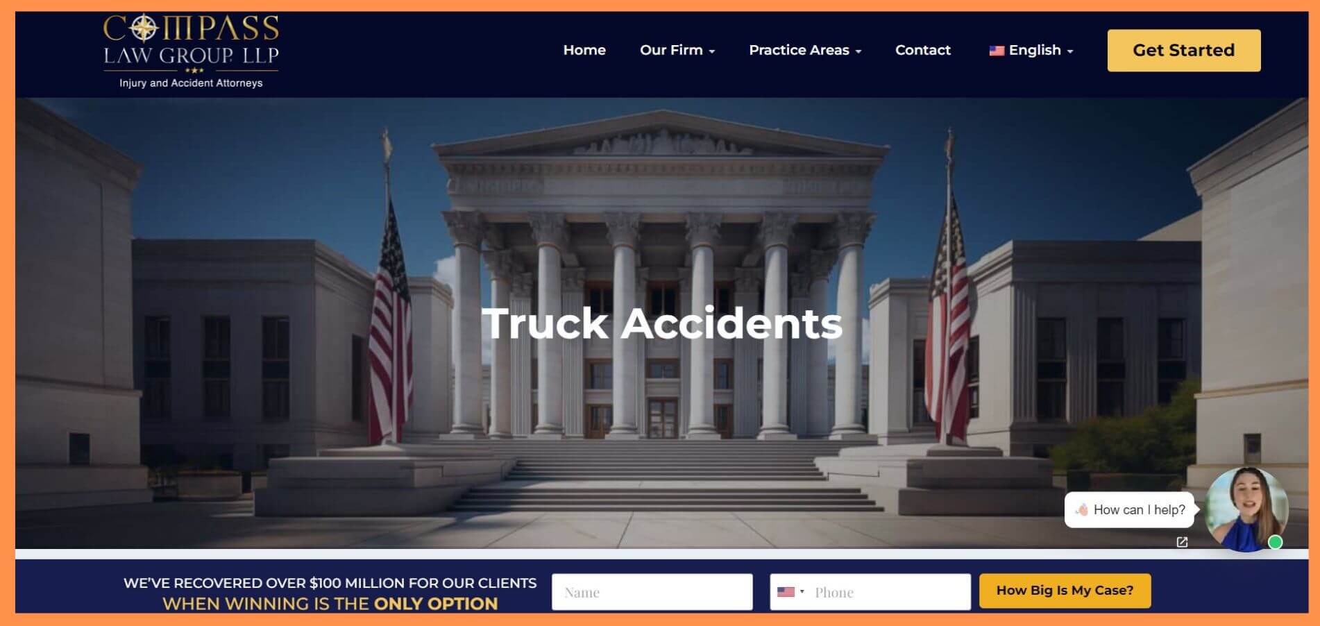 Compass Law Group Truck Accident Lawyer Los Angeles