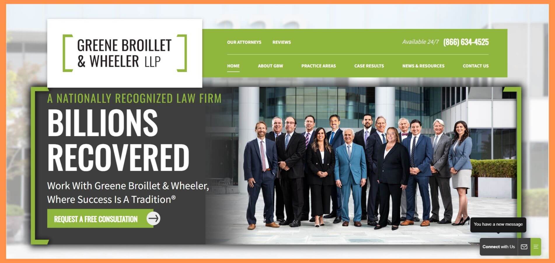 Greene Broillet & Wheeler Firm Truck Accident Lawyer Los Angeles