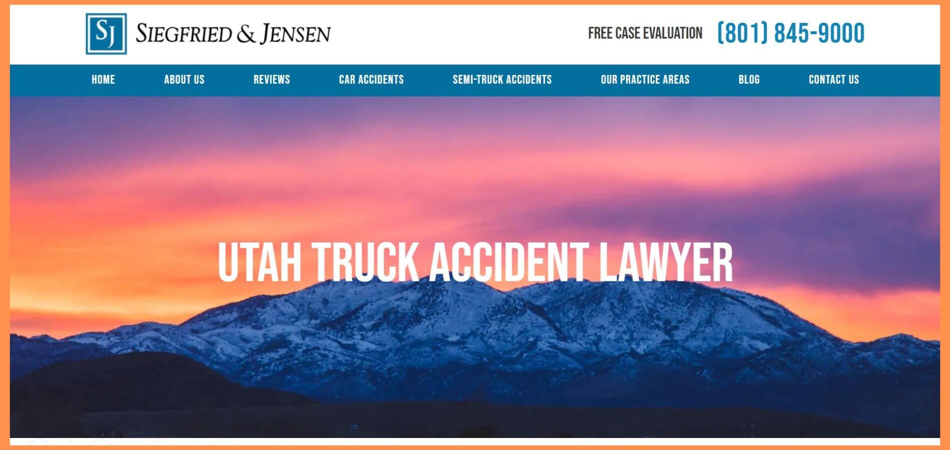 Siegfried & Jensen salt lake city truck accident lawyer