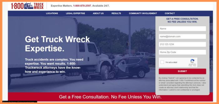  1-800-Truckwreck Dallas 18 Wheeler Accident Law Firm