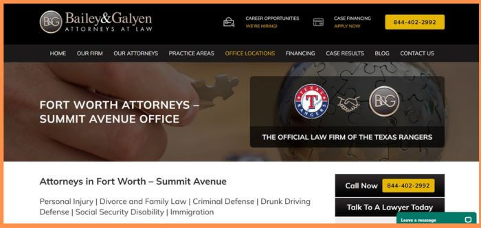 Bailey & Galyen Fort Worth Truck Accident Lawyer 