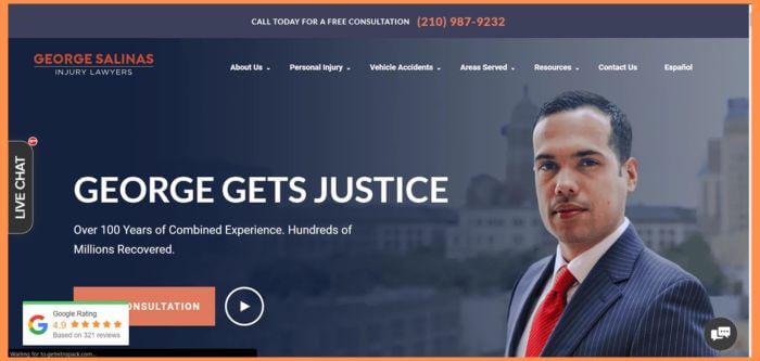 George Salinas Injury Lawyers San Antonio