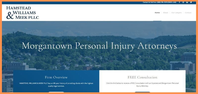 Hamstead, Williams Morgantown Truck Accident Lawyer