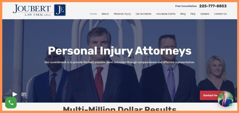 Joubert Law Firm baton rouge truck accident lawyer