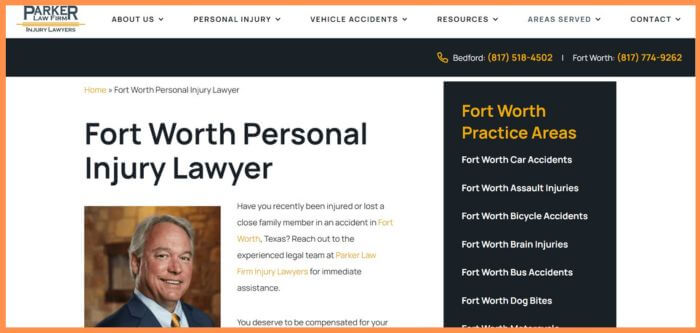 Parker Fort Worth Truck Accident Lawyer