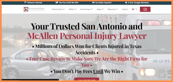 Patino Law Firm San Antonio Semi Truck Accident Lawyer