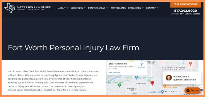 Patterson Law Group Fort Worth Truck Accident Lawyer 