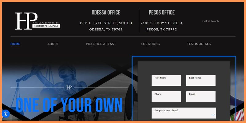 The Law Offices Of Hector Peña Odessa Truck Accident Lawyer