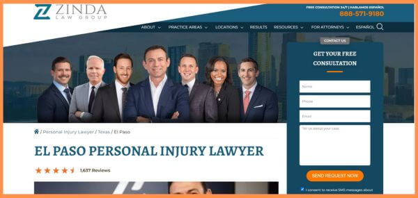  Zinda Law Group El Paso Truck Accident Attorneys 