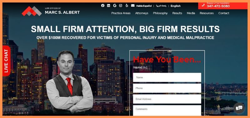 Marc S. Albert Truck Accident Lawyer Queens