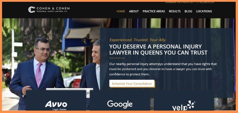 Cohen & Cohen Personal truck Accident Lawyer Queens