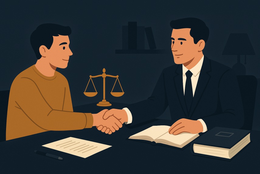 Find Your Lawyer illustration